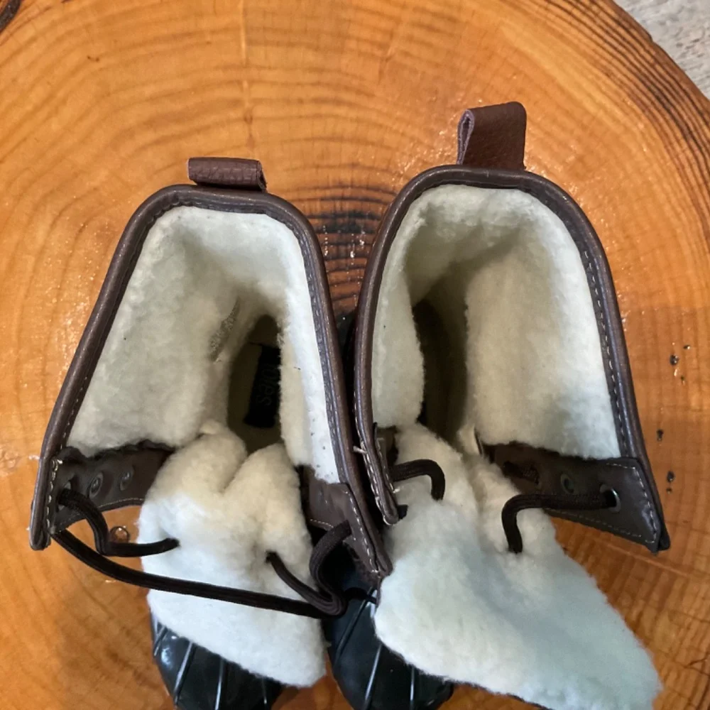 Waterproof Fleece Lined Totes Lined Duck Boots Women’s Size 7
